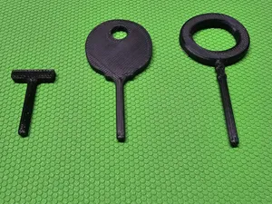Universal Door Knob Privacy Keys – Push Hole Tool