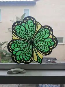 Shamrock "Stained Glass"