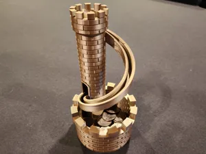 Castle Slide Coin Storage