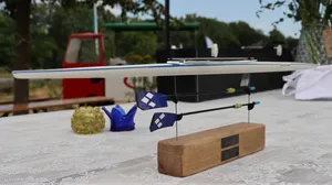 1:10 sculling racing shell rowing boat