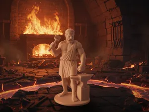 Efesto – Dio del fuoco e della metallurgia