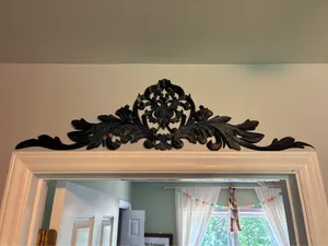 Baroque Gothic Pediment & Overdoor Wall Decor
