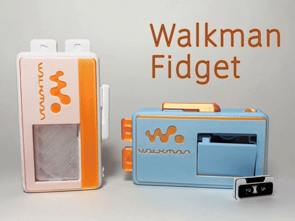 Fidget – Walkman Cassette Music Player Toy