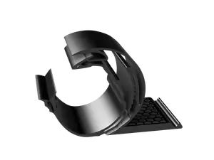 Toothless tablet/monitor holder