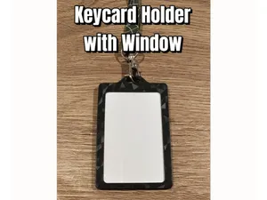 Keycard Holder with Window