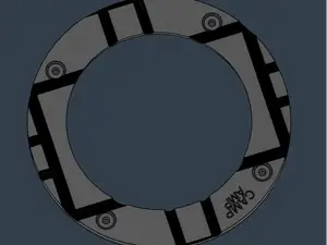 Apache 2800 Case spacer for Polk 6.5" speaker