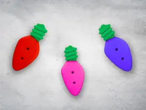 Christmas Light Button