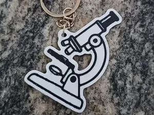 Chaveiro Microscópio