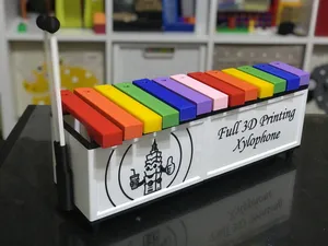 Full 3D Printing Xylophone