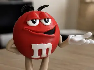 M&M-Figur 