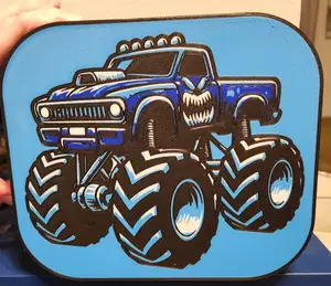 Monster truck lightbox