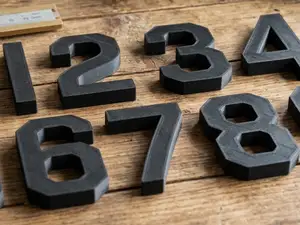Numbers Zahlen Deko Geburtstag