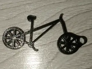 bicycle-shaped keychain V2