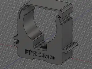 Clamp for PPR pipe 25mm
