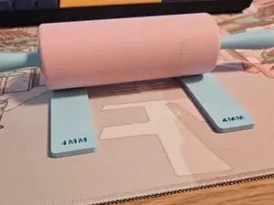 Rolling pin spacers/guides/levelers for clay