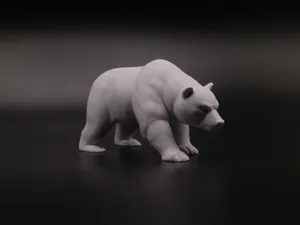 Bear Figure – The Counter Force of Wall Street