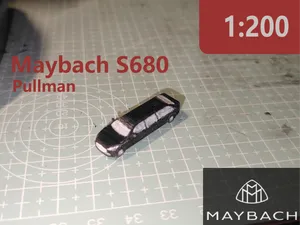 1:200的奔驰迈巴赫s680 普尔曼(加长版)