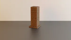 Stone pillar / column - wargaming scatter terrain