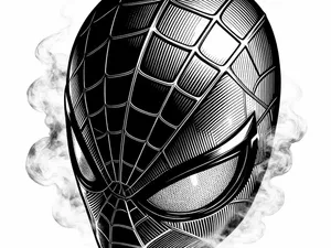 Spider Mask HueForge – 150x150mm