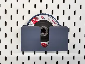 Angle Grinder Disc Holder for Skadis,Pegboard,Wall