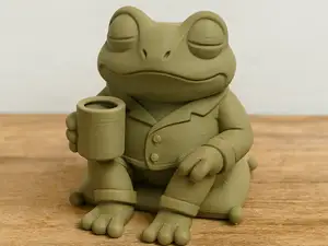 Herr Frosch und die Morgenruhe