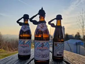 Bottle Spike Helmet Beer / Bier Helm Pickelhaube