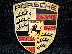 Porsche Logo - Hueforge
