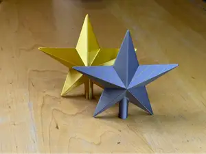 Stern-Spitze für Weihnachtsbaum