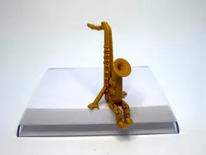 Make your own band - Articulated Saxophone Buddy