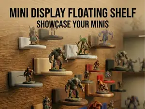 Floating Display Shelf (30mm & 60mm)–Hidden Cleat