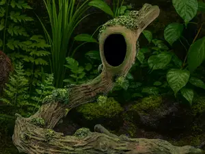 Wurzel mit Versteck