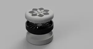 Kitchen Flower Grinder - Triple Chamber Turbine