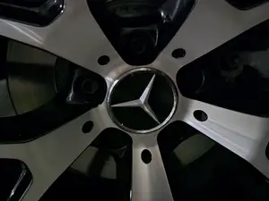 Mercedes Benz Wheel Cap Logo
