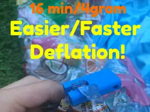 Helper For Deflating Inflatable Things(+keychain)!