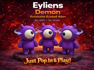 Eyliens – Demon | Rotatable Eyeball Alien Desk Toy