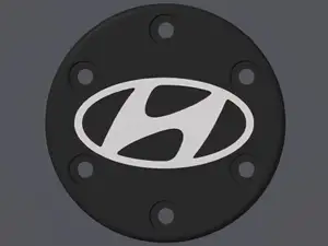 Hyundai centre cap for Logitech G29/G920/G923