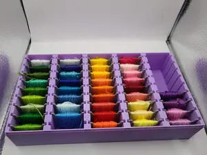 Embroidery Floss Bobbin Case Remix