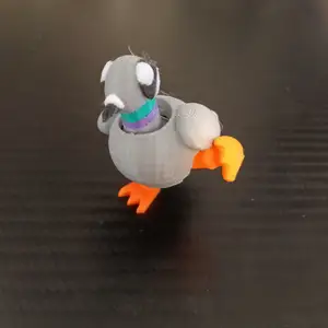 Articulated Cute Pigeon