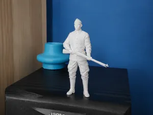 Historical Rifleman Figure – Standing Pose