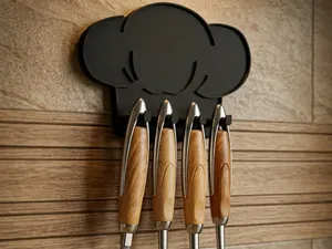 Chef Hat Kitchen Utensil Holder / Hanger