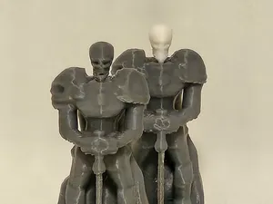 Death Knight – Skeletal Blackguard D&D Miniature