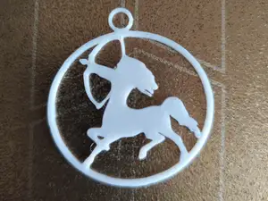 Sagittarius Zodiac Pendant – Archer of the Stars