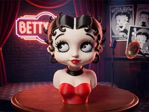 Busto Betty Boop 18cm