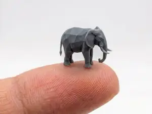 L’elefante più piccolo del mondo (Ugello 0.4)