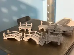 Wooden Rope Bridges Modular Terrain Set