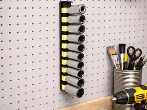Modular Ratchet Socket Organizer Rack – Mountable