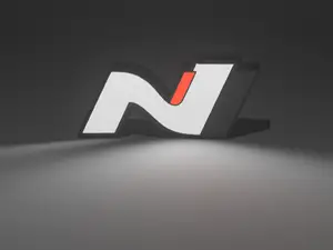 Hyundai N Logo Lichtbox