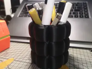 Inflated Soft Cloth Pen Holder