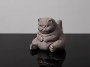 Chonky Grumpy Cat Figurine