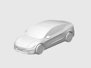 特斯拉Model 3 1:50模型
